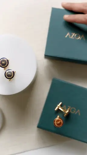 Enamel Cufflinks